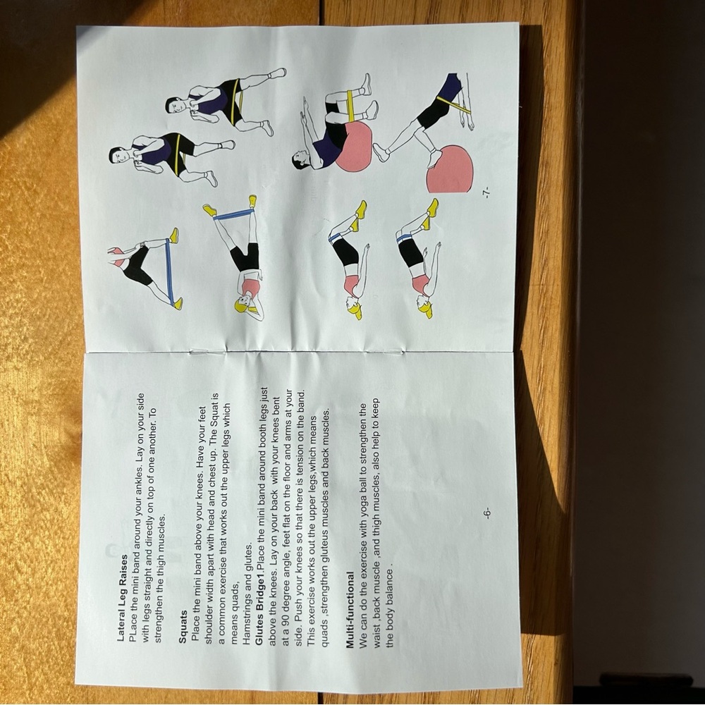 Mini Loop Resistance Exercise Band Set - Picture 6 of 6